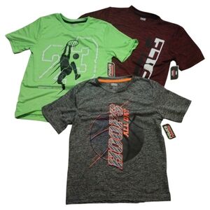 New Power Forward Basketball Graphic T-shirt Athletic Active Sport Set Boy 14-16